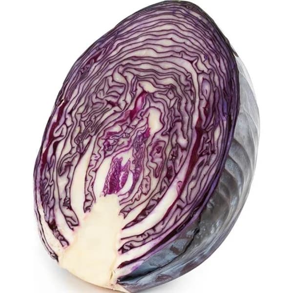 Repollo morado partido, pieza al peso aprox. 1 kg - 1 ud - Imagen del producto en Findit
