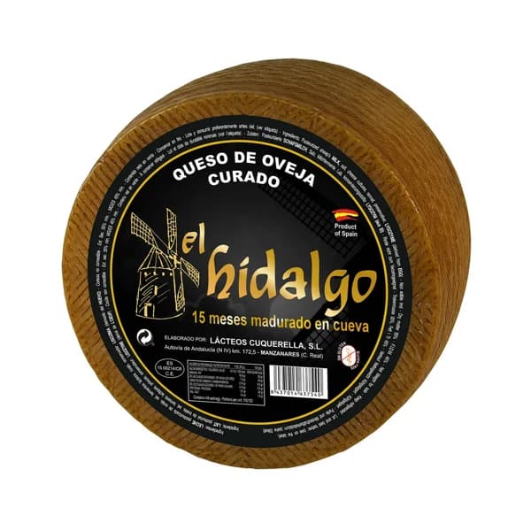 EL HIDALGO Queso oveja curado 15 meses en cueva EL HIDALGO - 1 ud - Imagen del producto en Findit