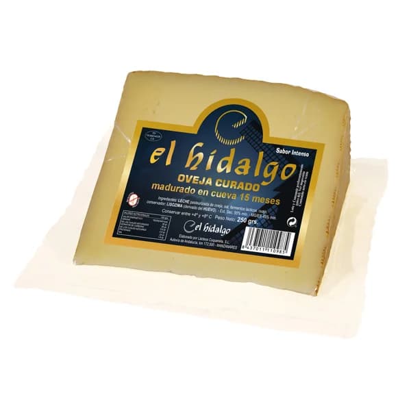 EL HIDALGO Queso de oveja curado EL HÍDALGO 250 g. - 0.25 kg - Imagen del producto en Findit