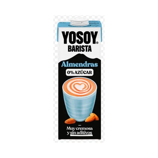 YOSOY Bebida de almendras barista 0% azúcar 1L - 1 l - Imagen del producto en Findit