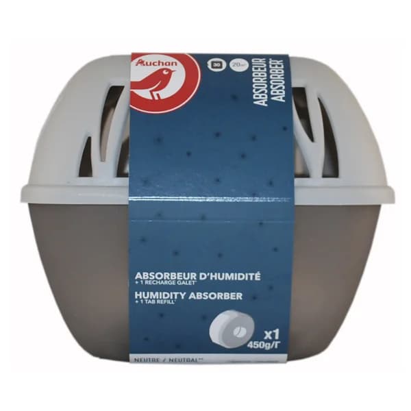 Absorbedor de humedad con recarga, 450g.PRODUCTO ALCAMPO - 1 ud - Imagen del producto en Findit