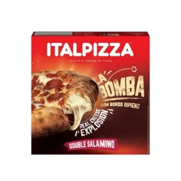 Pizza Double Salamino La Bomba Italpizza 465 g. - 0.47 kg - Imagen del producto en Findit