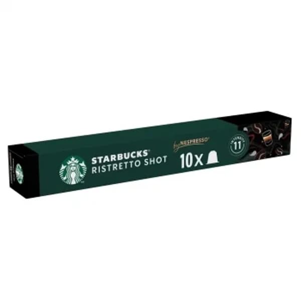 Café cápsulas ristretto shot compatible con Nespresso 10 ud. - 10.11 ud - Imagen del producto en Findit