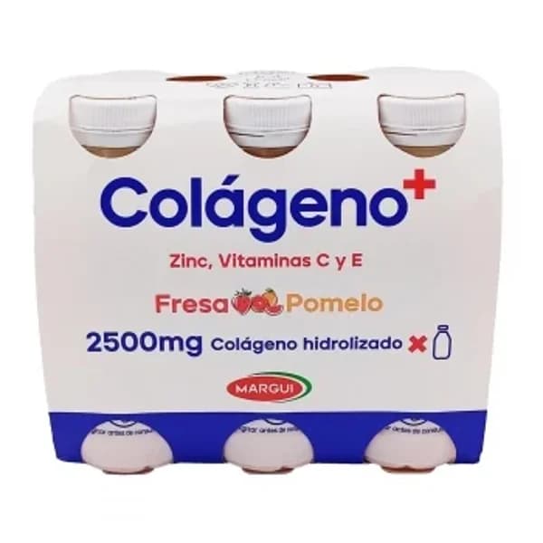 Leche fermentada con colágeno sabor fresa y pomelo Margui 600 g. - 0.6 kg - Imagen del producto en Findit