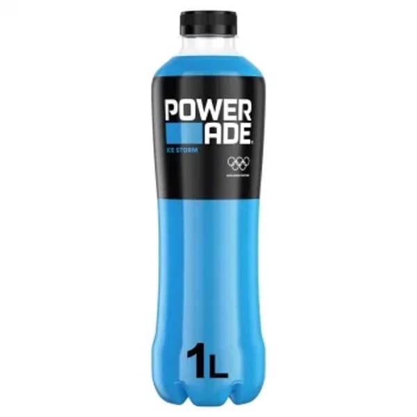 Powerade Ice Storm bebida isotónica botella 1 l. - 1 l - Imagen del producto en Findit
