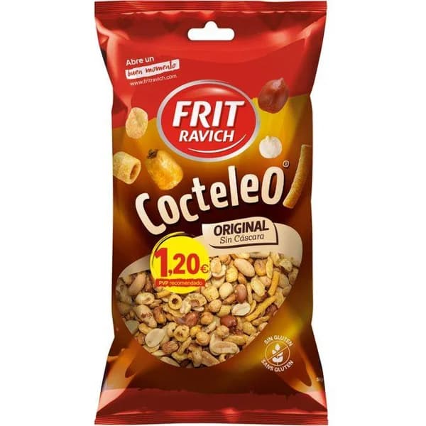 Coctel sin cascara FRIT RAVICH, bolsa 110 g - 0.11 kg - Imagen del producto en Findit