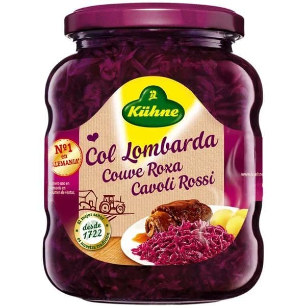 Col-lombarda KHUNE, frasco 300 g - 0.3 kg - Imagen del producto en Findit