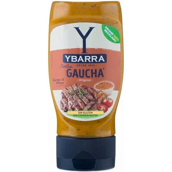 Salsa gaucha YBARRA, bocabajo 250 ml - 0.25 l - Imagen del producto en Findit