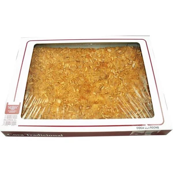 Coca hojaldre de chicharrones MUSFI'S, caja 500 g - 1 ud - Imagen del producto en Findit