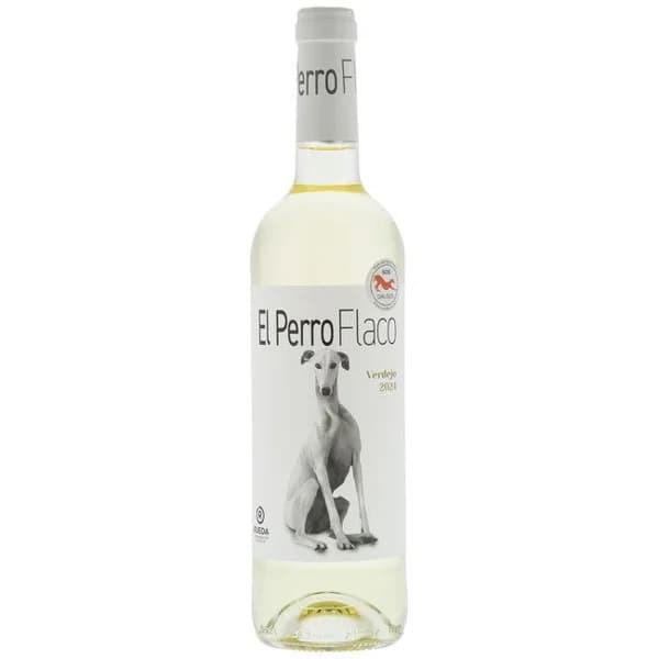 Vino Blanco Verdejo D.O. Rueda EL PERRO FLACO, botella 75 cl - 0.75 l - Imagen del producto en Findit
