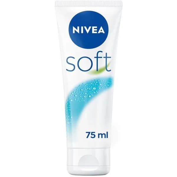 Crema hidratante refrescante NIVEA SOFT, tubo 75 ml - 0.08 l - Imagen del producto en Findit