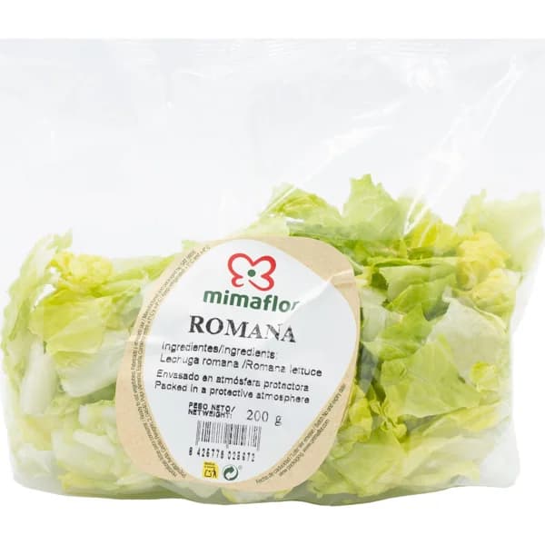 Lechuga Romana Cortada - 0.2 kg - Imagen del producto en Findit