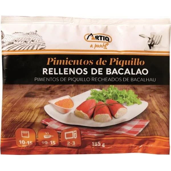 Pimiento Piquillo Relleno de Bacalao - 0.19 kg - Imagen del producto en Findit