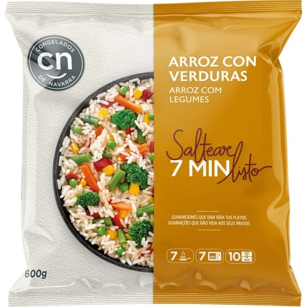 Arroz Con Verduras - 0.6 kg - Imagen del producto en Findit
