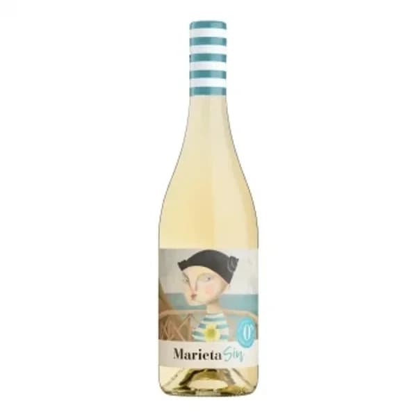 Vino blanco sin alcohol Marieta 75 cl. - 1 ud - Imagen del producto en Findit