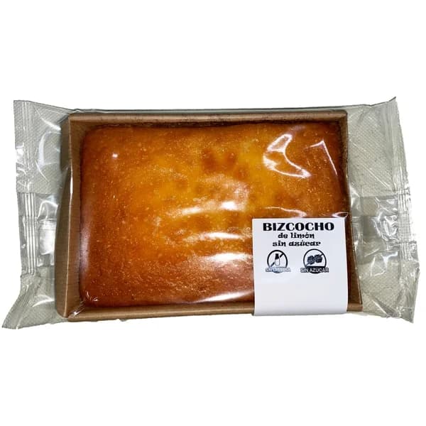 Bizcocho de limón sin azúcar 300 g. - 0.3 kg - Imagen del producto en Findit