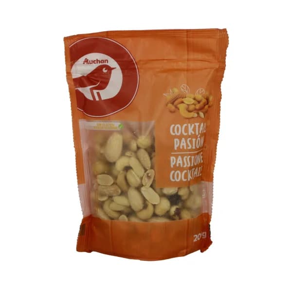 PRODUCTO ALCAMPO Cocktail frutos secos Pasión PRODUCTO ALCAMPO 200 g. - 0.2 kg - Imagen del producto en Findit