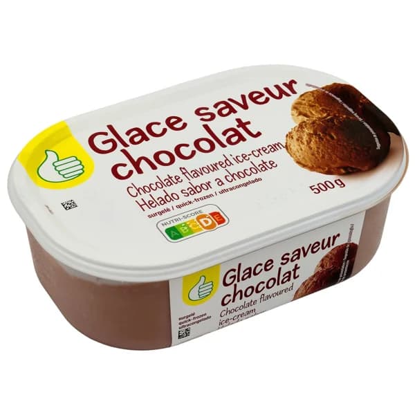 PRODUCTO ECONÓMICO ALCAMPO Tarrina de helado sabor a chocolate 1 l. - 1 l - Imagen del producto en Findit