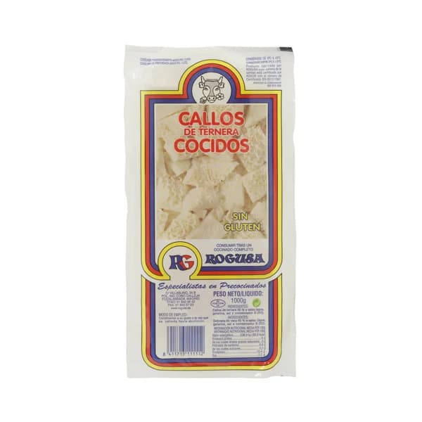 ROGUSA Callos de ternera cocidos, elaborados sin gluten ROGUSA 1000 g. - 1 kg - Imagen del producto en Findit