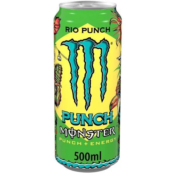 Bebida energética Rio Punch MONSTER, lata 50 cl - 0.5 l - Imagen del producto en Findit