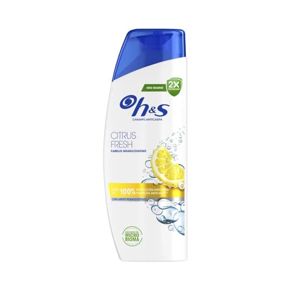 H&S Citrus fresh Champú anticaspa para cabellos grasos 330 ml. - 0.33 l - Imagen del producto en Findit