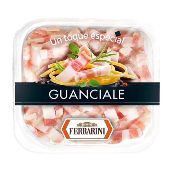 FERRARINI Guanciale cortado en cómodas y prácticas tiras 100 g. - 0.1 kg - Imagen del producto en Findit