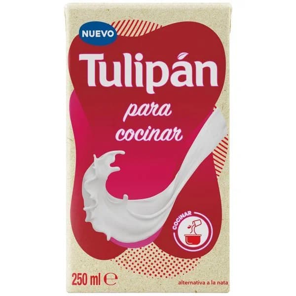 Crema para cocinar 15% MG TULIPÁN, brik 250 ml - 0.25 l - Imagen del producto en Findit