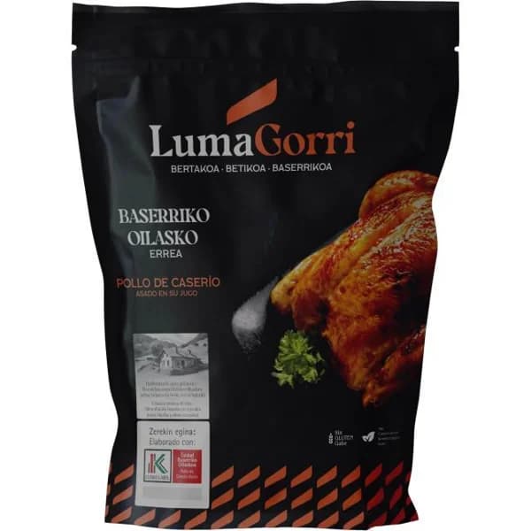 Pollo asado LUMAGORRI, pieza al peso aprox. 1.5 kg - 1.5 kg - Imagen del producto en Findit