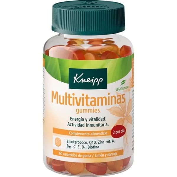 Multivitaminas gummies KNEIPP, bote 60 uds - 60 ud - Imagen del producto en Findit