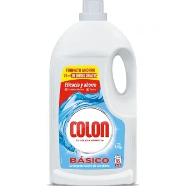 Detergente liquido Básico Colon 75 lavados. - 68.89 ud - Imagen del producto en Findit