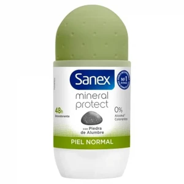 Desodorante roll-on mineral protect Sanex 50 ml. - 0.05 l - Imagen del producto en Findit