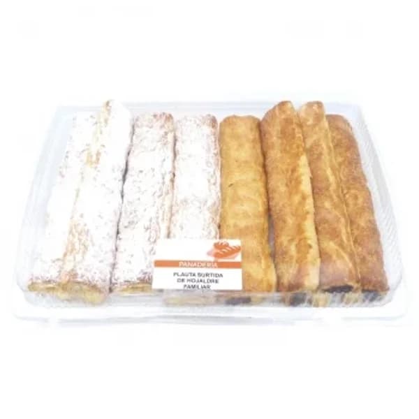 Flautas surtidas de hojaldre 550 g - 0.69 kg - Imagen del producto en Findit