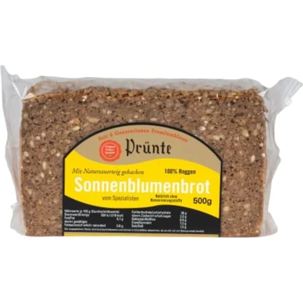 Pan Centeno Semillas Girasol - 0.5 kg - Imagen del producto en Findit
