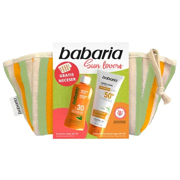 BABARIA Sun lover Neceser con lociones y bronceadores. - 1 ud - Imagen del producto en Findit