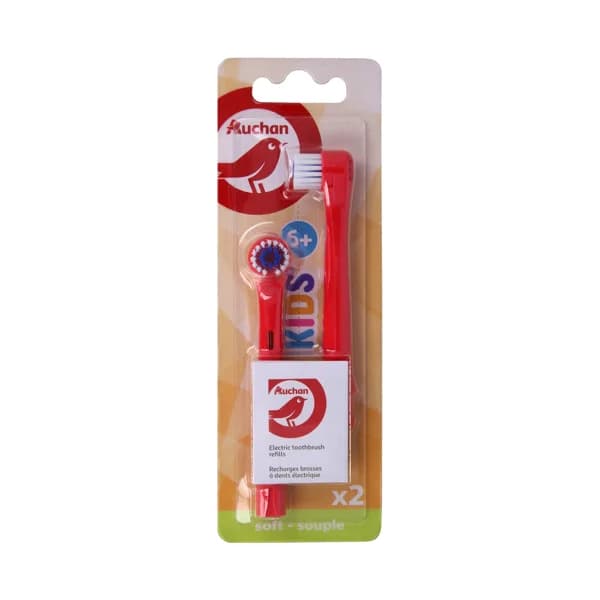 PRODUCTO ALCAMPO Cabezal de recambio con filamentos suaves, para cepillo de dientes eléctrico infantil PRODUCTO ALCAMPO 2 uds. - 1 ud - Imagen del producto en Findit