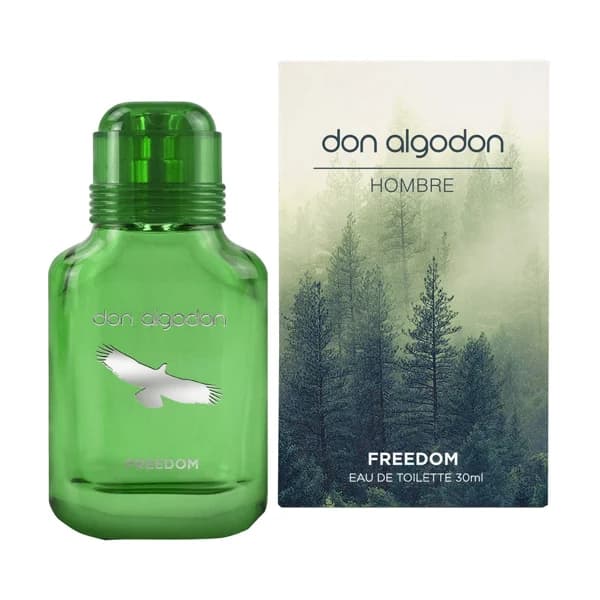 DON ALGODÓN Freedom Eau de toilette (colonia) para hombre con vaporizador en spray 30 ml. - 1 ud - Imagen del producto en Findit