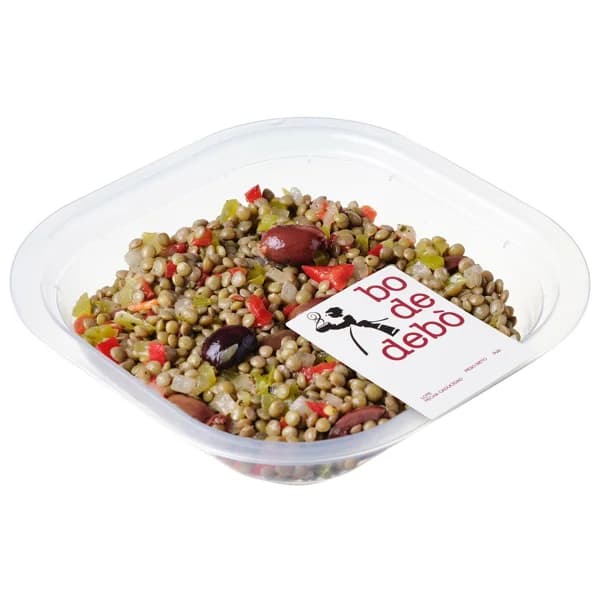 BO DE DEBÓ Ensalada de lentejas, lista para comer 280 g. - 0.28 kg - Imagen del producto en Findit