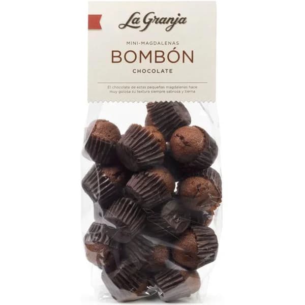 Mini magdalena bombón LA GRANJA, bolsa 200 g - 0.2 kg - Imagen del producto en Findit