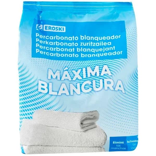 Percarbonato blanqueante EROSKI, bolsa 750 g - 0.75 kg - Imagen del producto en Findit