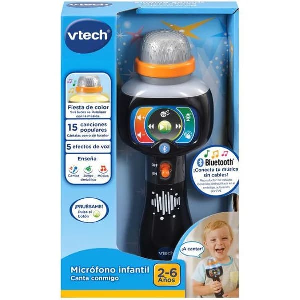 Micrófono infantil, edad rec:2-6 años V-TECH - 1 ud - Imagen del producto en Findit