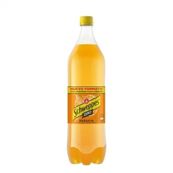 Schweppes naranja zero botella 1,5 l. - 1.5 l - Imagen del producto en Findit