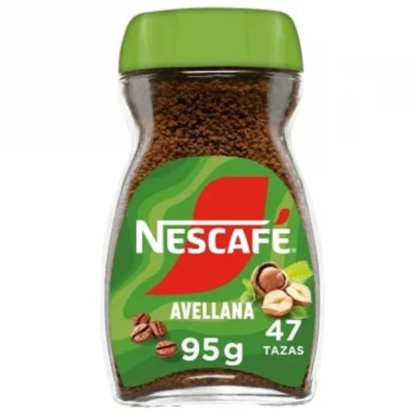 Café soluble avellana Nescafé 95 g. - 0.09 kg - Imagen del producto en Findit