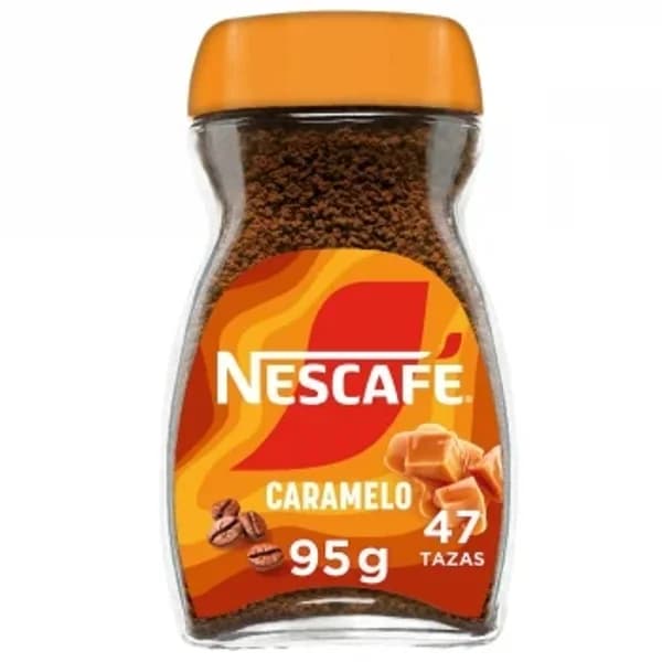 Café soluble caramelo Nescafé 95 g. - 0.09 kg - Imagen del producto en Findit