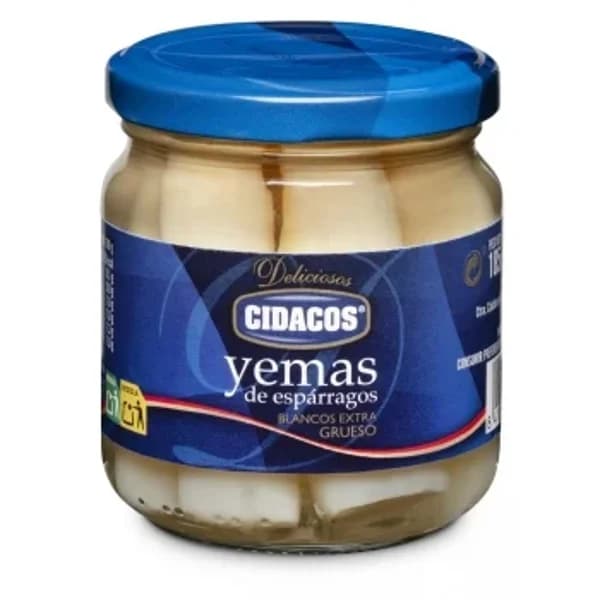 Yemas de espárragos blancos grueso Cidacos 110 g. - 0.11 kg - Imagen del producto en Findit