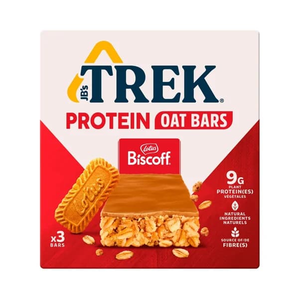 JB´S TREK Barritas de avena y galletas lotus con alto contenido en proteína 3 uds.150 gr. - 0.15 kg - Imagen del producto en Findit