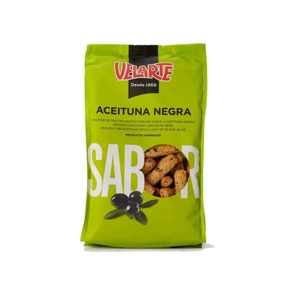 Palitos de pan Aceituna Negra 180G - 1 ud - Imagen del producto en Findit