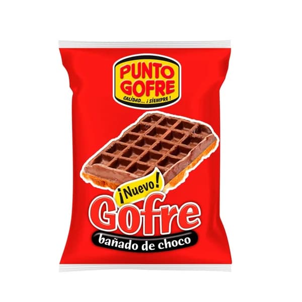 Gofre Bañado Chocolate 125G - 0.12 kg - Imagen del producto en Findit