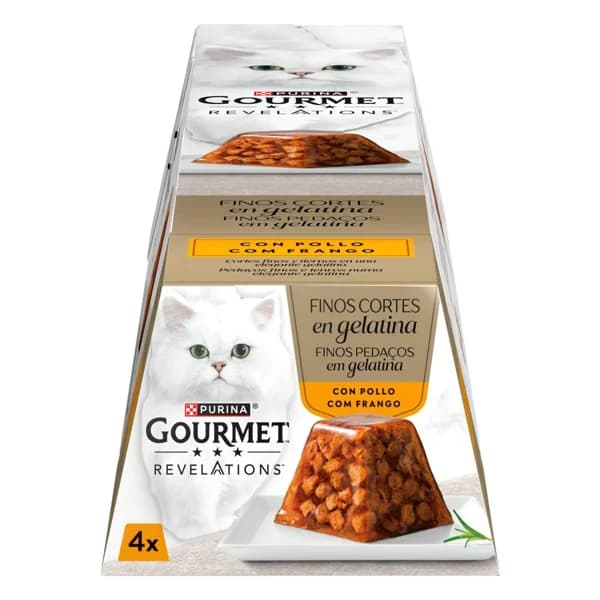 Alimento Gato Pedazos Pollo 4x57G - 0.23 kg - Imagen del producto en Findit