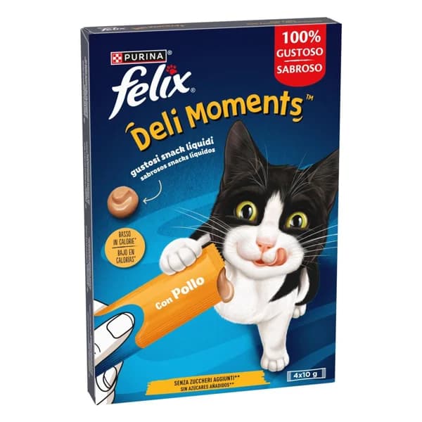 Alimento Gato Moment Pollo 4x 10G - 0.04 kg - Imagen del producto en Findit
