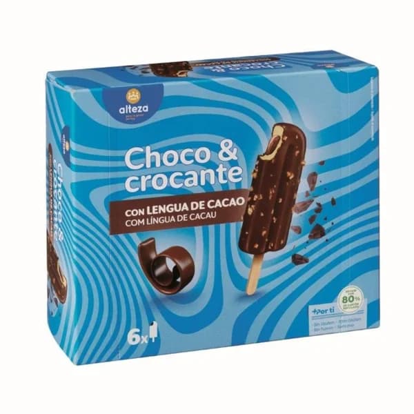 Helado lengua cacao 6 x 90 ML - 0.54 l - Imagen del producto en Findit